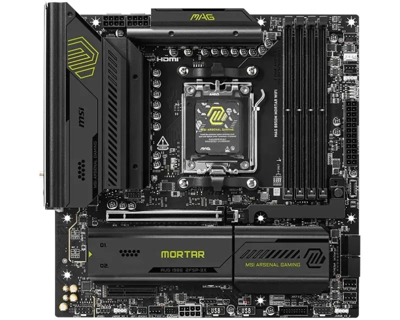 MSI Realtek ALC4080 Codec MAG B850M MORTAR WIFI matična ploča