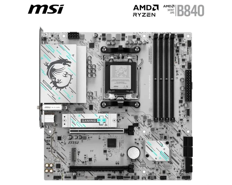 MSI Realtek ALC897 Codec B840M GAMING PLUS WIFI6E matična ploča