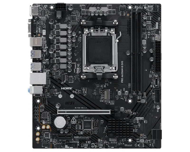 MSI Realtek ALC897 Codec PRO A620AM-B EVO matična ploča