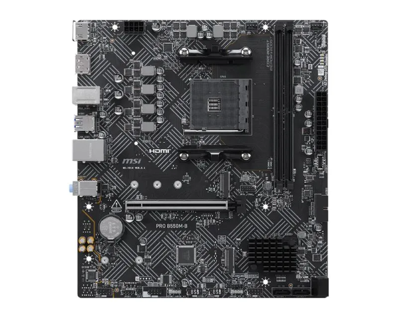 MSI Realtek ALC897 Codec PRO B550M-B matična ploča