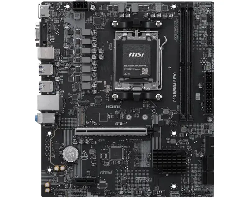 MSI Realtek ALC897 Codec PRO B850M-E EVO matična ploča