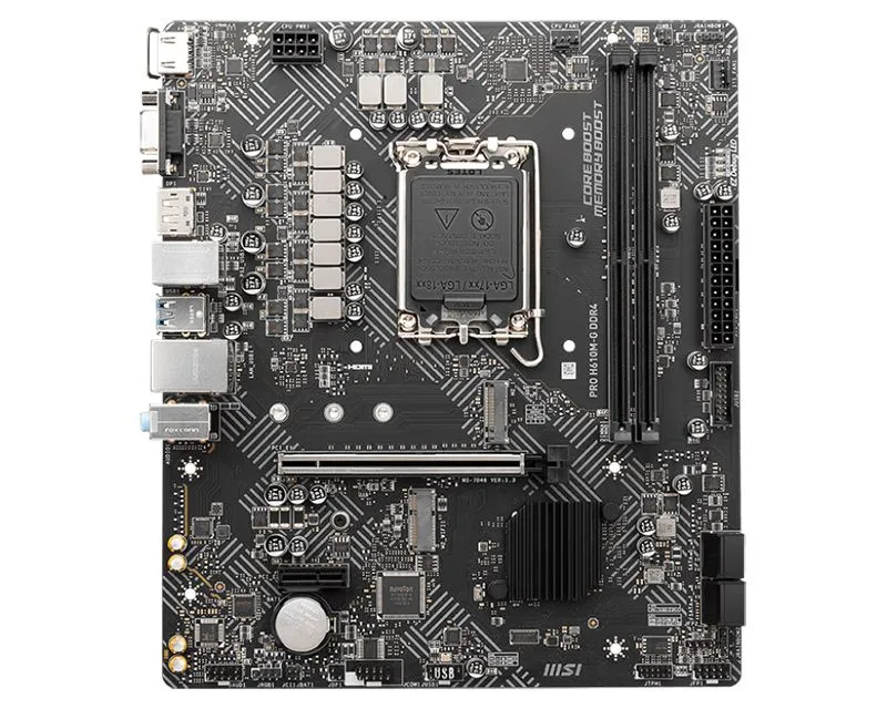 MSI Realtek ALC897 Codec PRO H610M-G DDR4 matična ploča