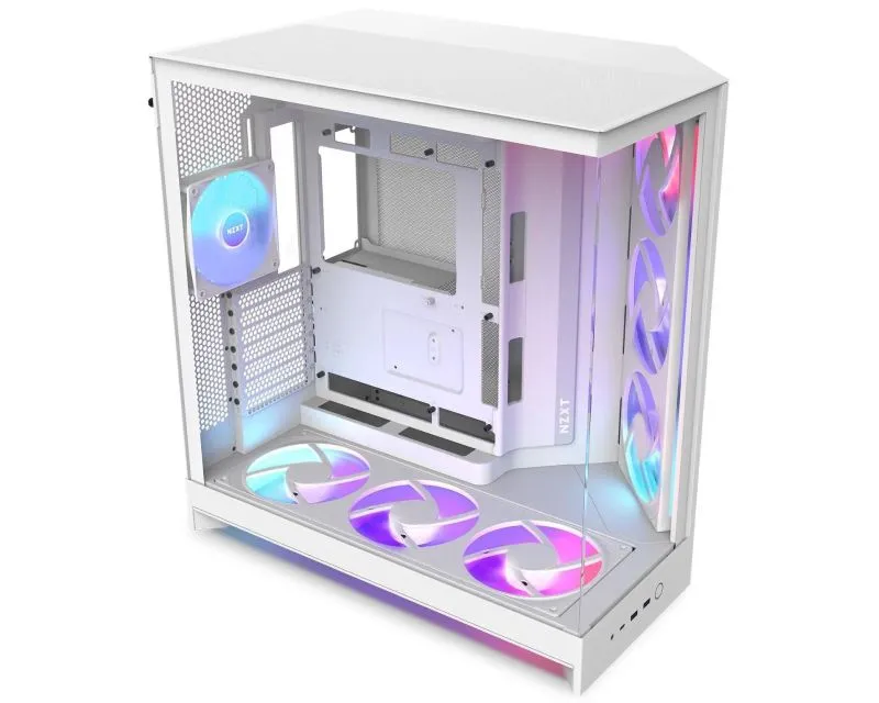 NZXT H9 Flow RGB+ Gaming kućište belo (CM-H92FW-P1)