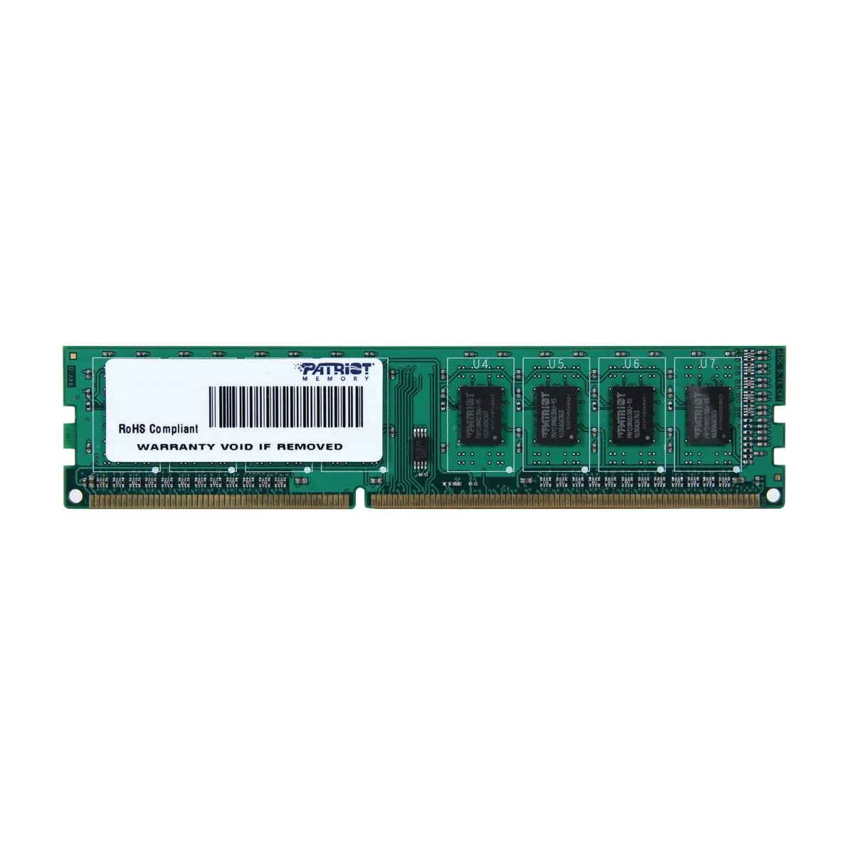 Patriot RAM MEMORIJA DDR3 4GB 1600MHz PSD34G160081