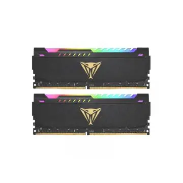 Patriot RAM MEMORIJA DDR4 32GB 2x16GB 3200MHZ Viper Steel RGB BLACK Dual Channel PVSR432G320C8K