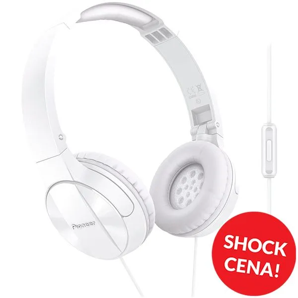 Pioneer SLUŠALICE SE-MJ503T-W