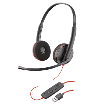 Plantronics SLUŠALICE Blackwire C3220 USB-C