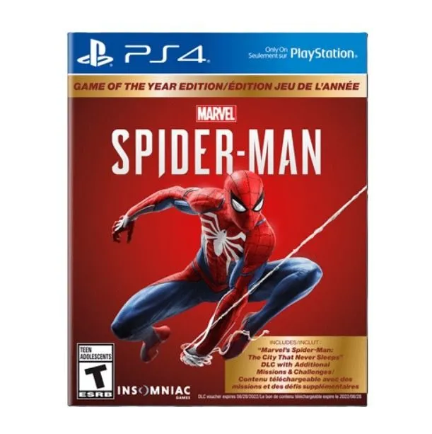 PS4 IGRA Marvels Spider-Man Game of the Year Edition (GOTY)