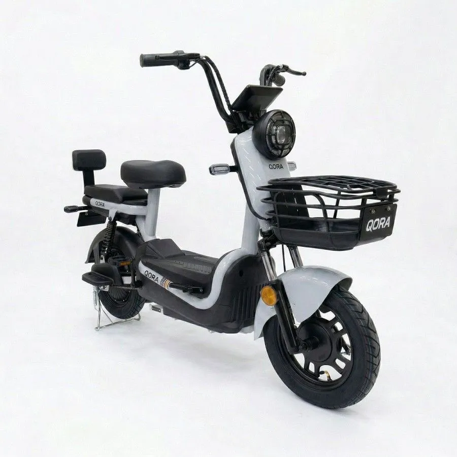 Qora E-SKUTER NOVA ZR3 SIVA