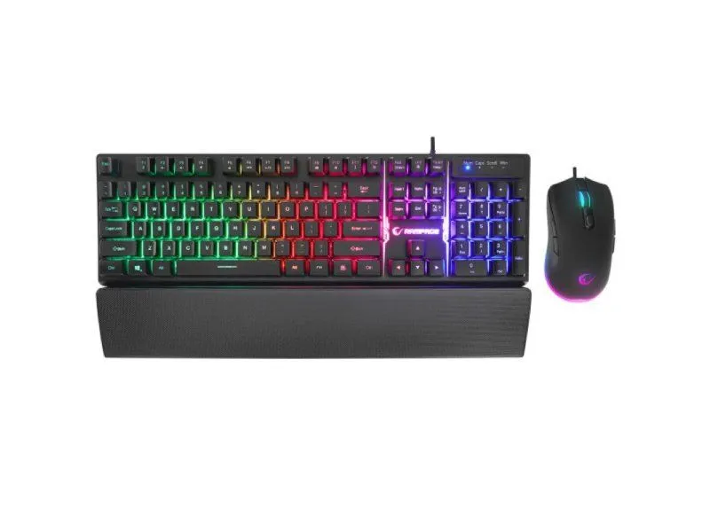 Rampage GAMING TASTATURA I MIŠ KM-RX7 FORTUNA Rainbow Illuminated USB US