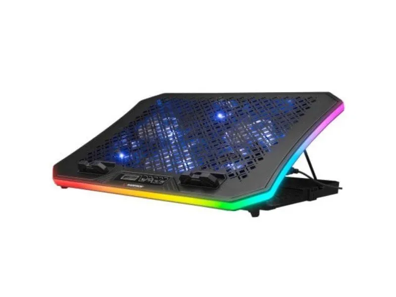 Rampage HLADNJAK ZA LAPTOP AD-RC34 METAFOR Black 6 Fan RGB