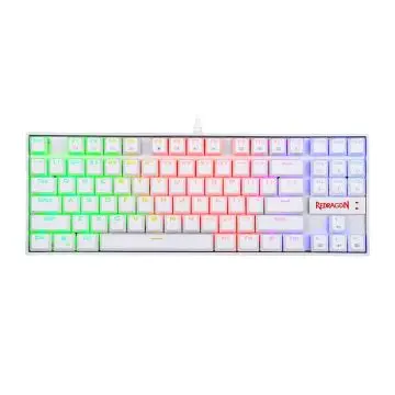 Redragon TASTATURA Kumara K552-RGB Mechanical White - Red Switch