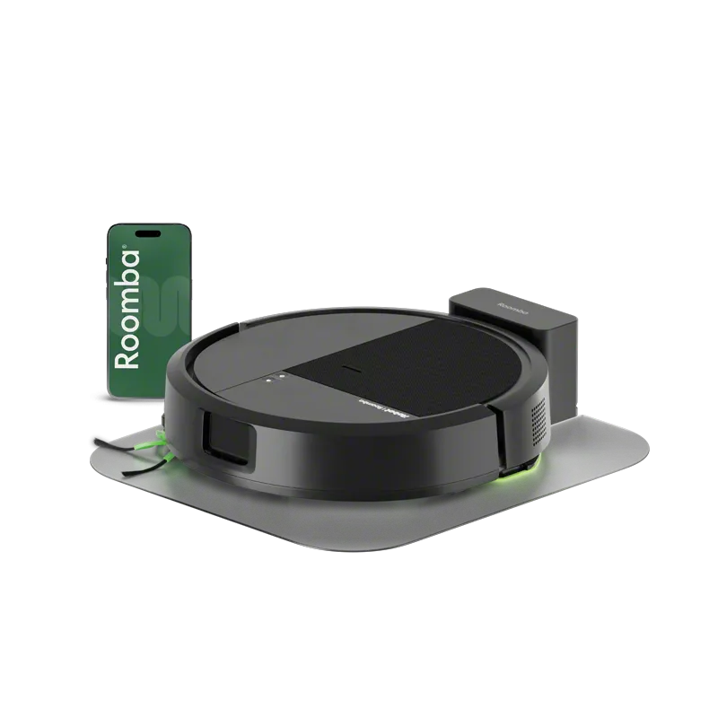 Robot usisivač i brisač iRobot Roomba 115 Combo Black (Y414040)