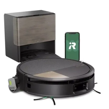 Robot usisivač i brisač iRobot Roomba Combo 705+ crni (X185040)