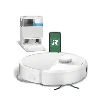Robot usisivač i brisač iRobot Roomba Plus 405 Combo Robot + AutoWash dock - White (G185240)