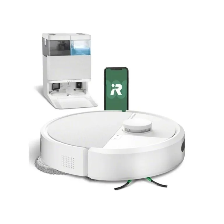 Robot usisivač i brisač iRobot Roomba Plus 405 Combo Robot + AutoWash dock - White (G185240)