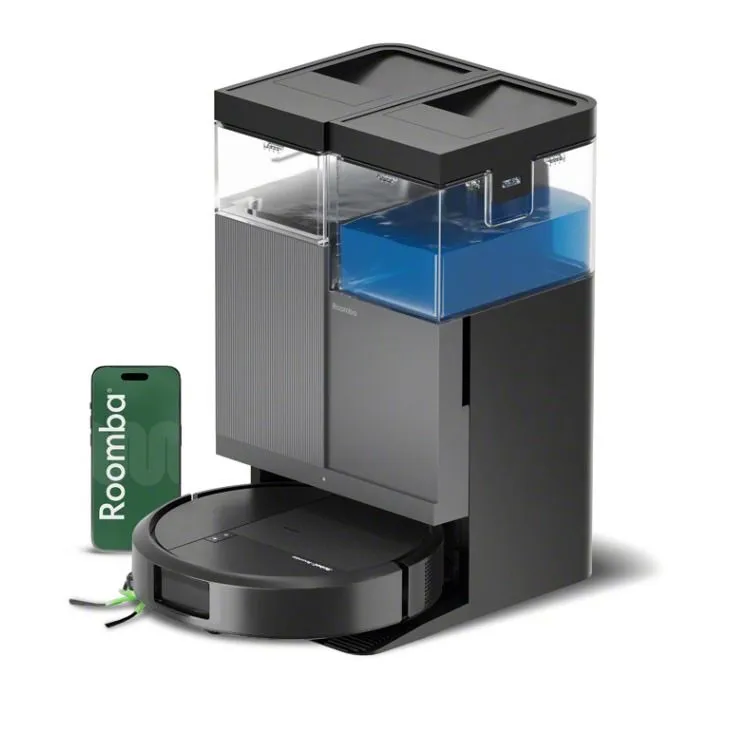 ROBOT USISIVAČ I BRISAČ iRobot Roomba Plus 415 Combo + Autowash Black G285040