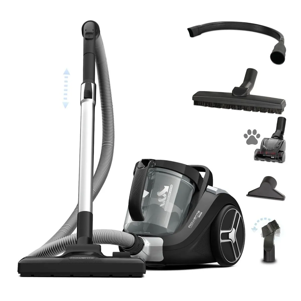 Rowenta USISIVAČ SA POSUDOM Compact Power XXL Total Clean Kit RO4B75