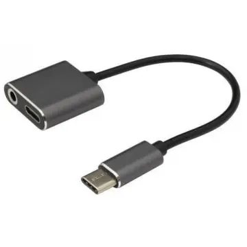 S-BOX ADAPTER USB TYPE-C->TYPE-C + 3.5mm