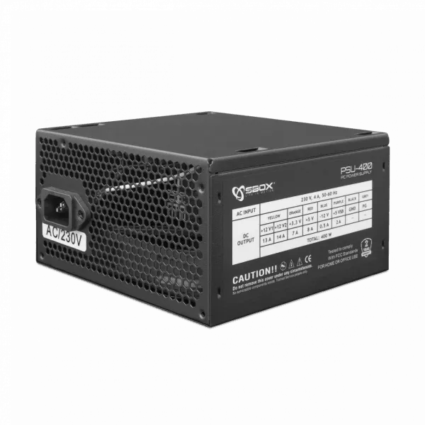 S-BOX NAPAJANJE ZA RAČUNAR PSU 400 ATX 400W