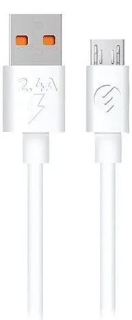 S-LINK KABL ZA PUNJAČ USB A (MUŠKI) NA MICRO USB B (MUŠKI) 1M BELI SL-X241