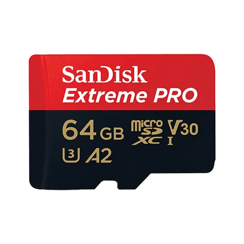 SanDisk MEMORIJSKA KARTICA 67789 SDXC 64GB Micro Extreme Pro 200MB/s A2 C10 V30 UHS-I US+Adapter