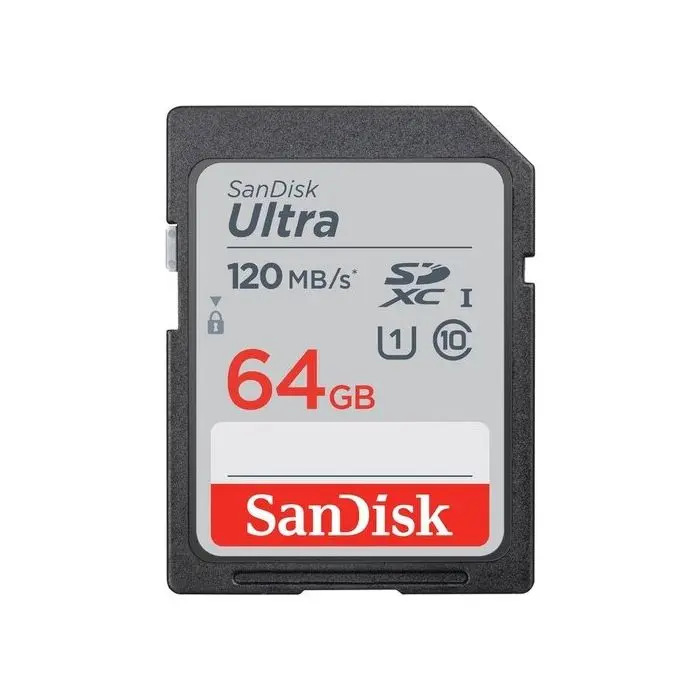 SanDisk MEMORIJSKA KARTICA SDHC 64GB Ultra 120MB/s Class 10 UHS-I 67736