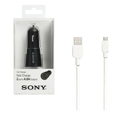 Sony USB KABL I AUTO PUNJAČ CP-CADM2 + CPAB50W
