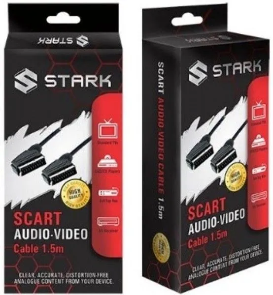 Stark SCART KABL Scart M-M (High Quality) 1.5m