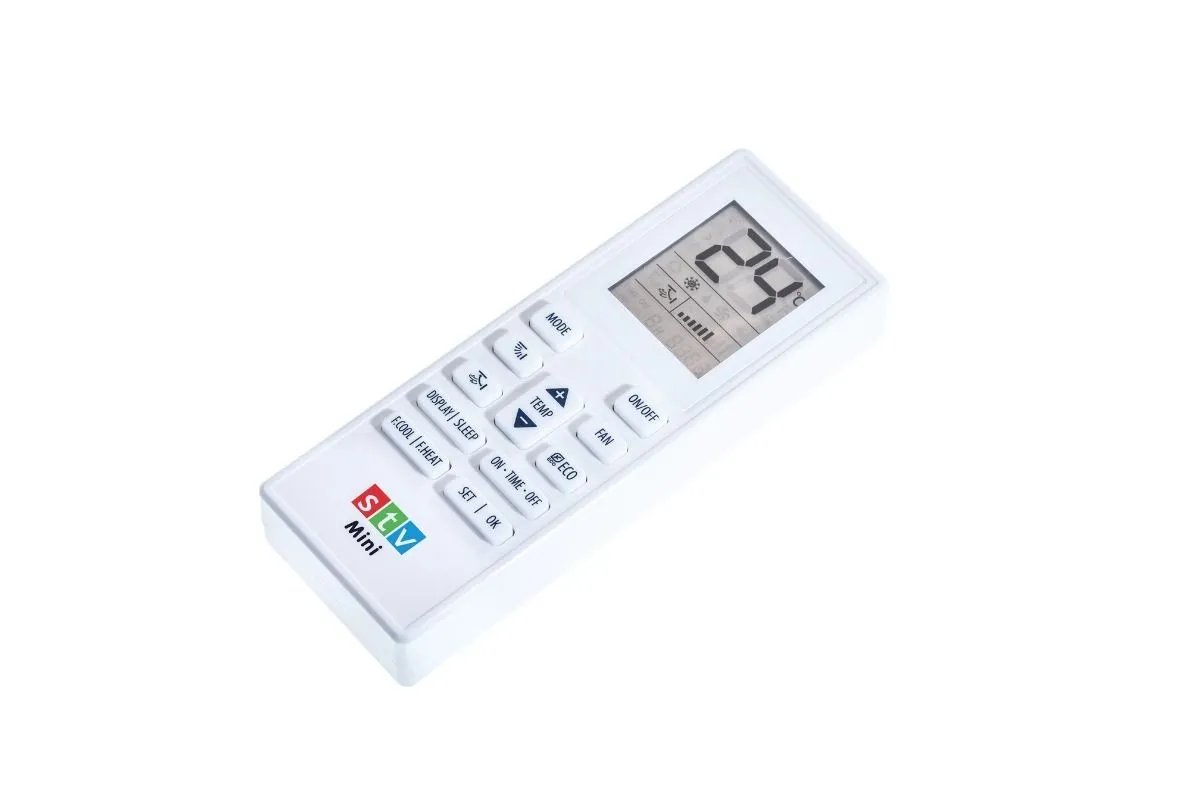 STV UNIVERZALNI DALJINSKI UPRAVLJAČ ZA KLIMU MINI ICE WHITE