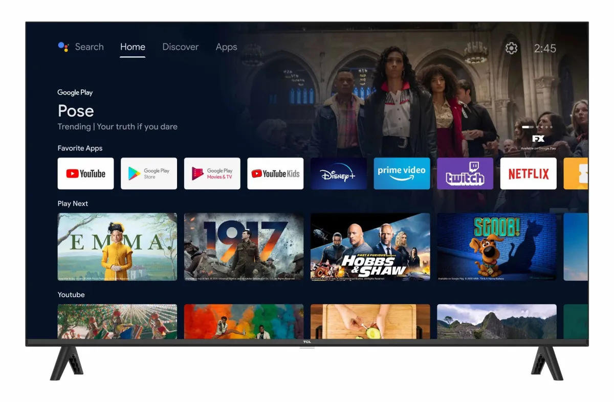 TCL TELEVIZOR 40S5400A 40" Full HD Android TV sa tankim okvirom