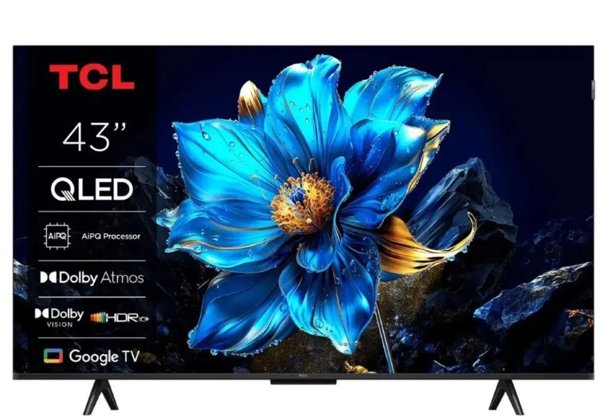 TCL TELEVIZOR 43T69C 43" QLED 4K GOOGLE TV