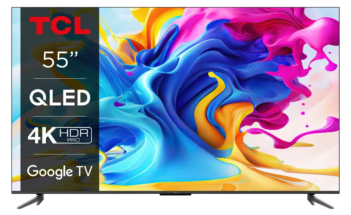 TCL TELEVIZOR 55C649 55" QLED 4K Google TV