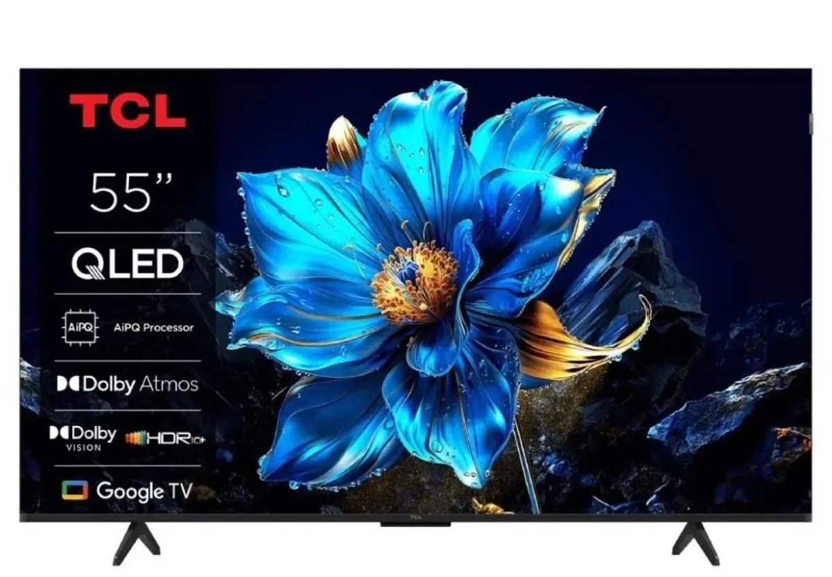 TCL TELEVIZOR 55T69C 55" QLED 4K GOOGLE TV
