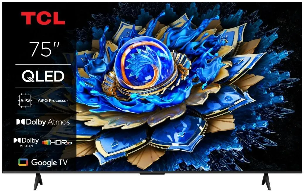 TCL TELEVIZOR 75T69C 75" QLED 4K GOOGLE TV