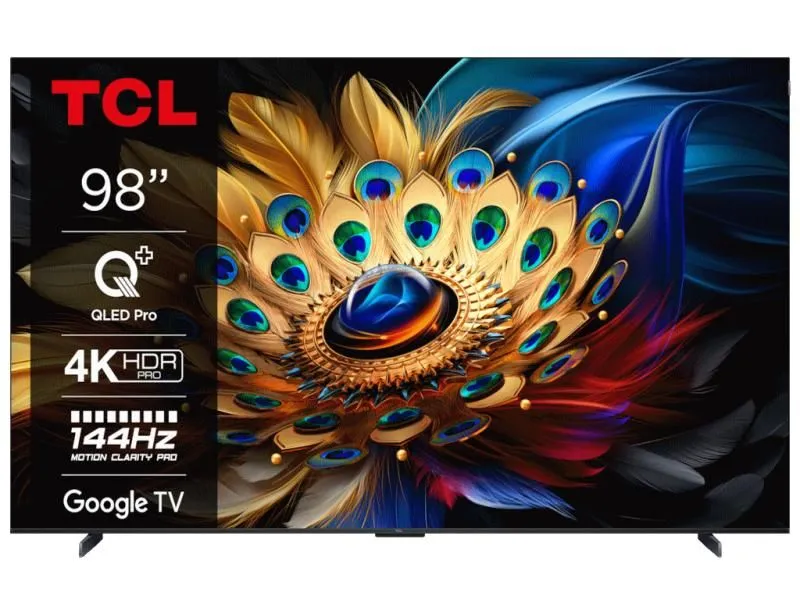 TCL TELEVIZOR 98C655 98" QLED 4K Google TV