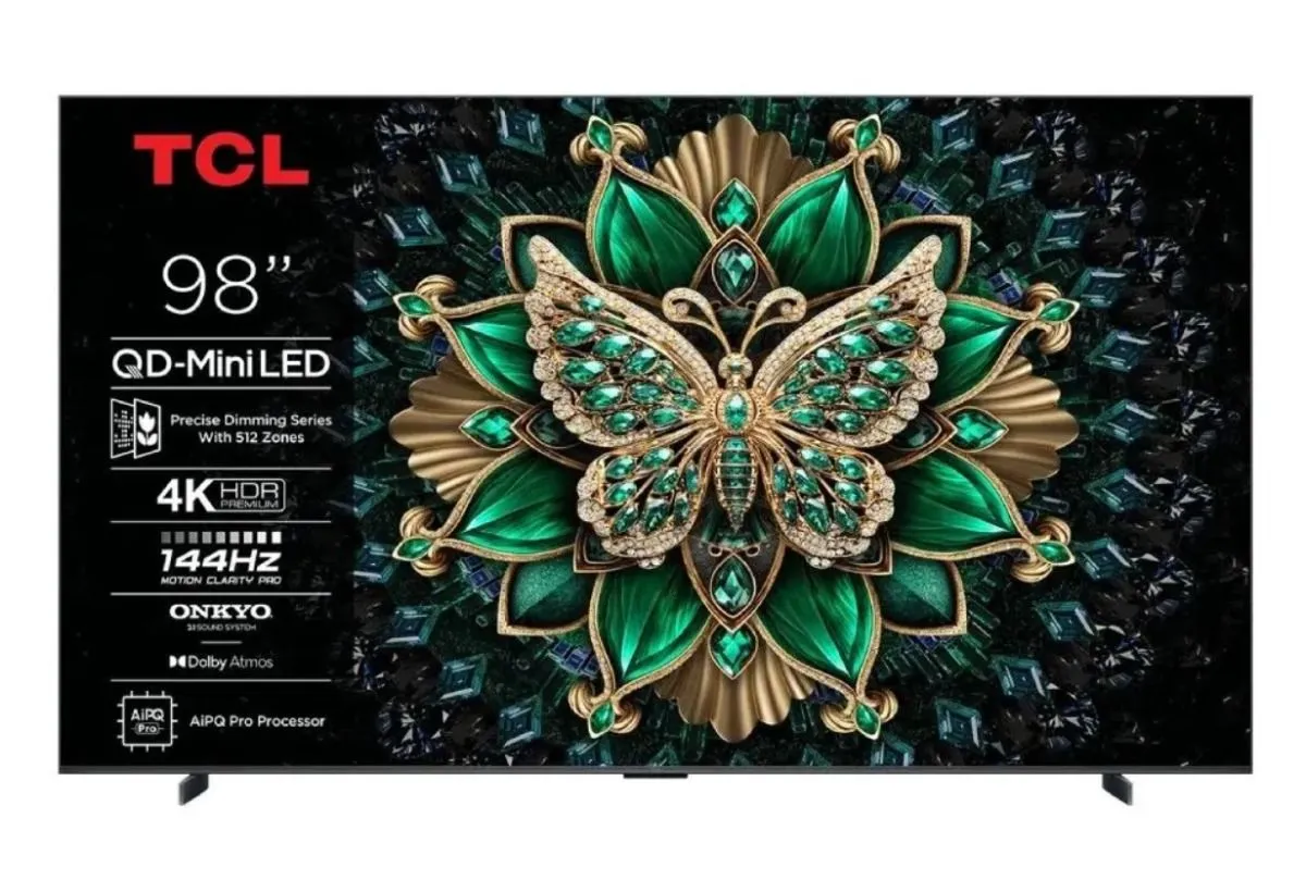TCL TELEVIZOR 98C6K 98" QD-Mini LED 4K GOOGLE TV