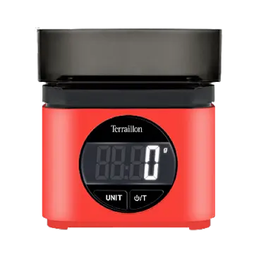 Terraillon KUHINJSKA VAGA BA22 MYTHIC 70S RED