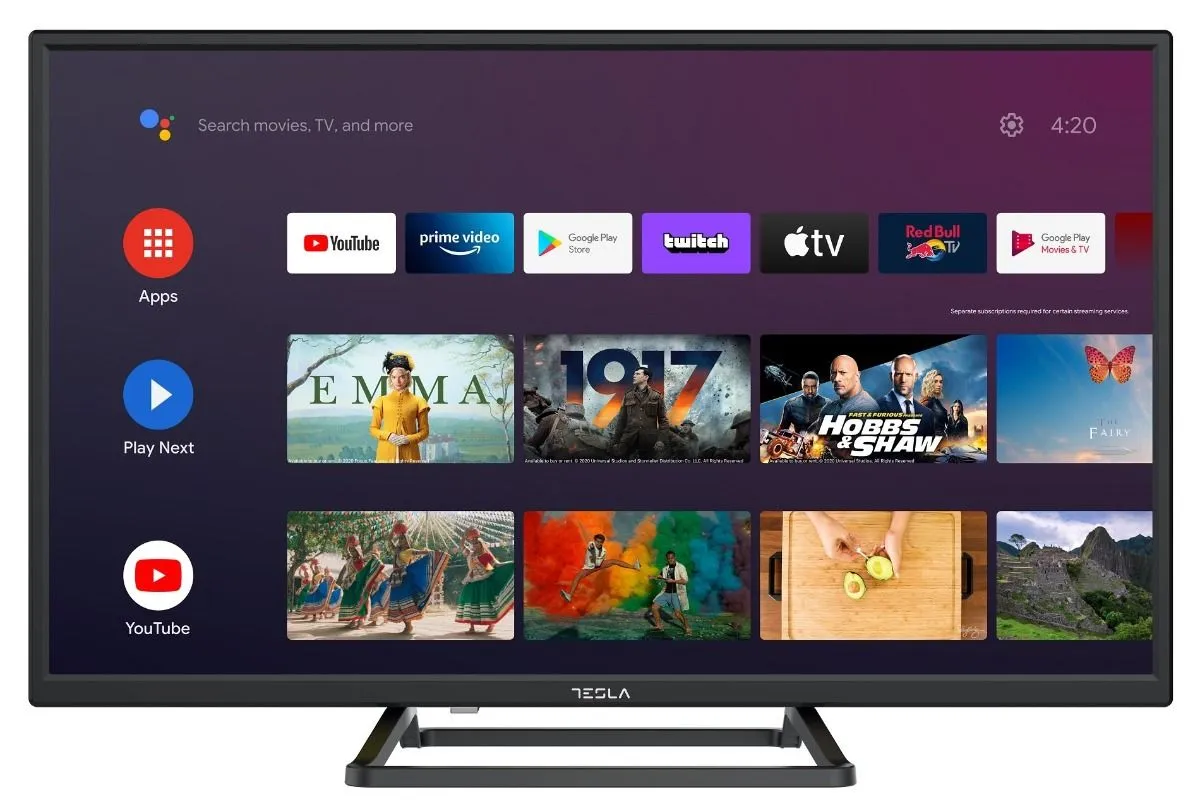TESLA TELEVIZOR 24E632BHS 24" LED HD Android TV