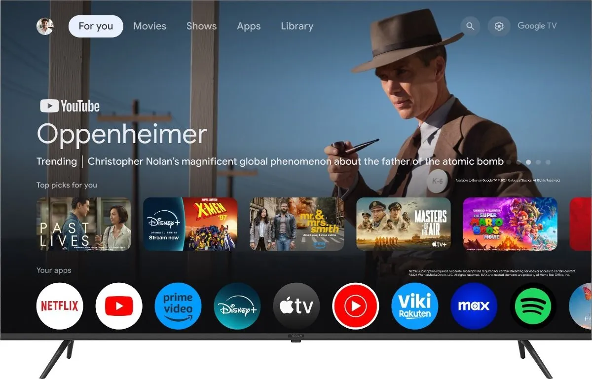 TESLA TELEVIZOR 65S645BUS 65" LED 4K Google TV