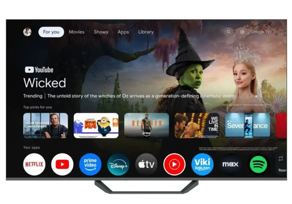 TESLA TELEVIZOR Q65E655GUS 65" QLED 4K GOOGLE TV