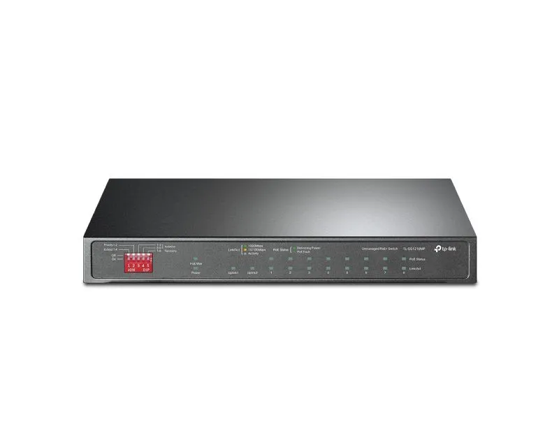 TP-LINK TL-SG1210MP POE+switch 8-port GIGABIT