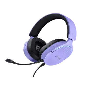 Trust GEJMERSKE SLUŠALICE GXT 490P Fayzo Purple 25303