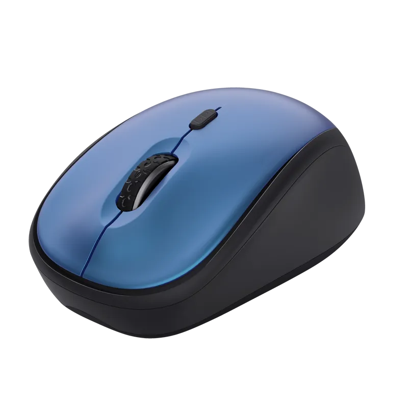 Trust MIŠ YVI+ Silent Wireless Mouse Blue 24551