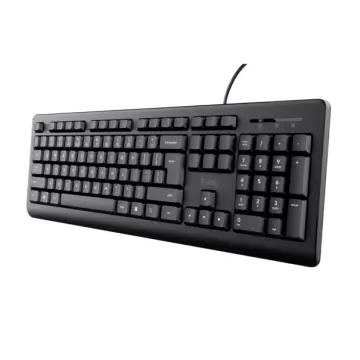 Trust TASTATURA Basic US Black 24639