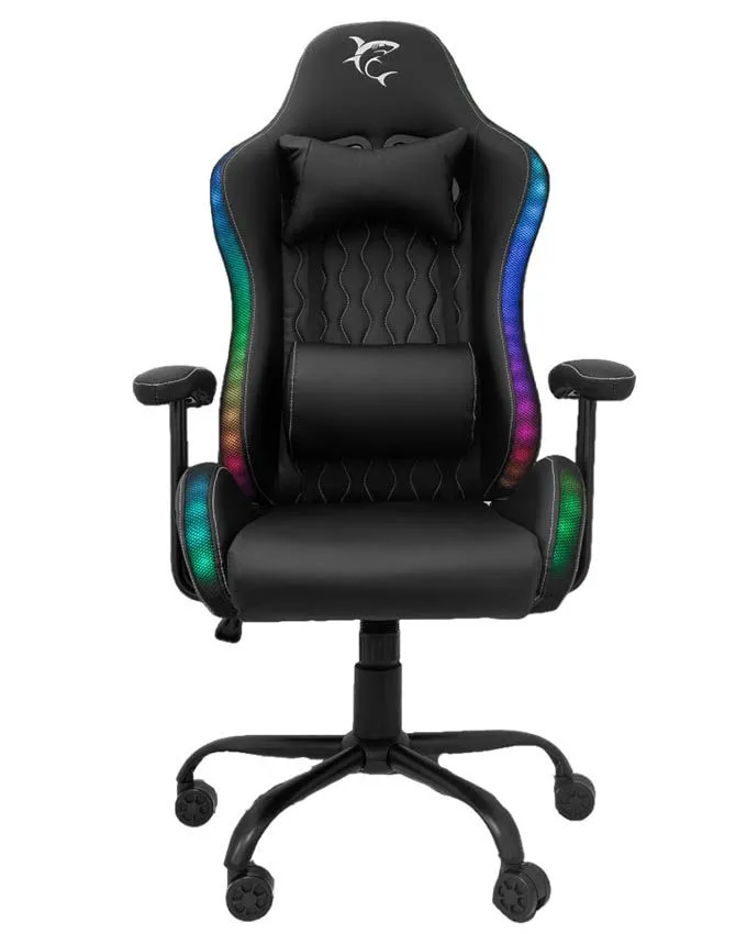 White Shark GAMING STOLICA INDIANAPOLIS Black RGB
