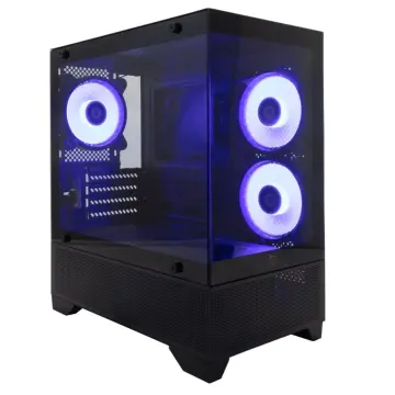 White Shark KUĆIŠTE GCC 2304 TORPEDO Black + 3 FAN VELOCITY