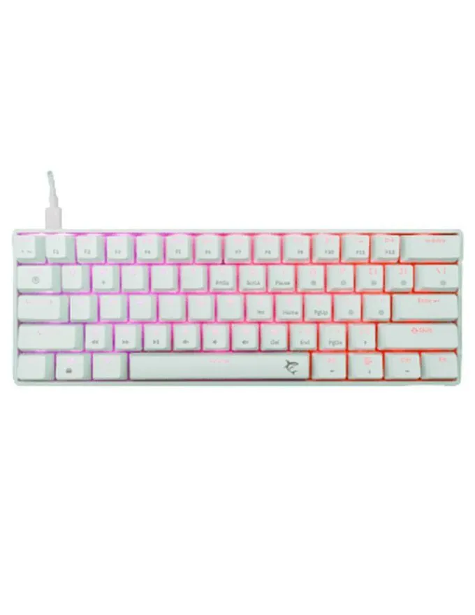 White Shark MEHANIČKA TASTATURA GK 004211 SHINOBI - 2, WHITE US - BLUE Swich