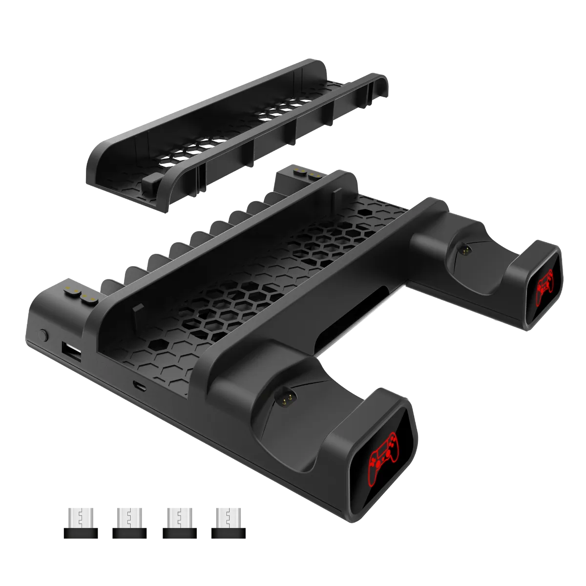 White Shark PS4 COOLING PAD + CHARGING DOCK 19076 CUTMAN