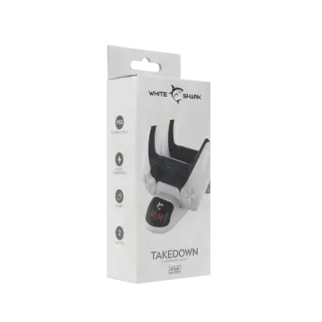 White Shark PS5 CHARGING DOCK PS5-0506 TAKEDOWN